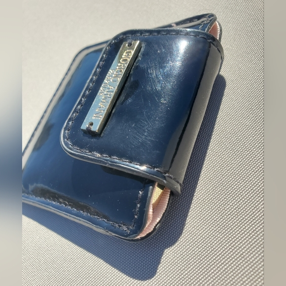 Giorgio Armani Compact Cosmetic Mirror with Black Case. Condition Is Used - Picture 14 of 14